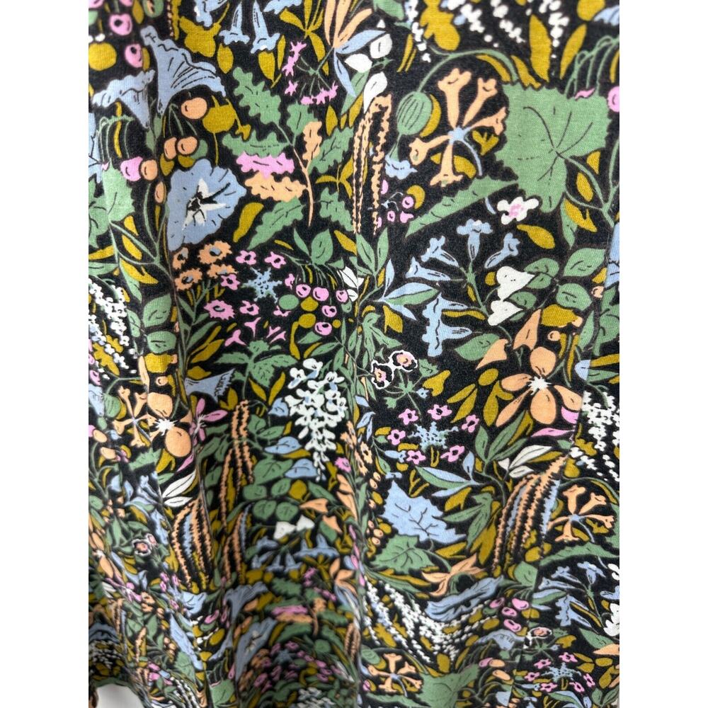 By Anthropologie Printed Pants Flare Leg Lounge Stretch Pull On Women's Medium - Picture 5 of 15